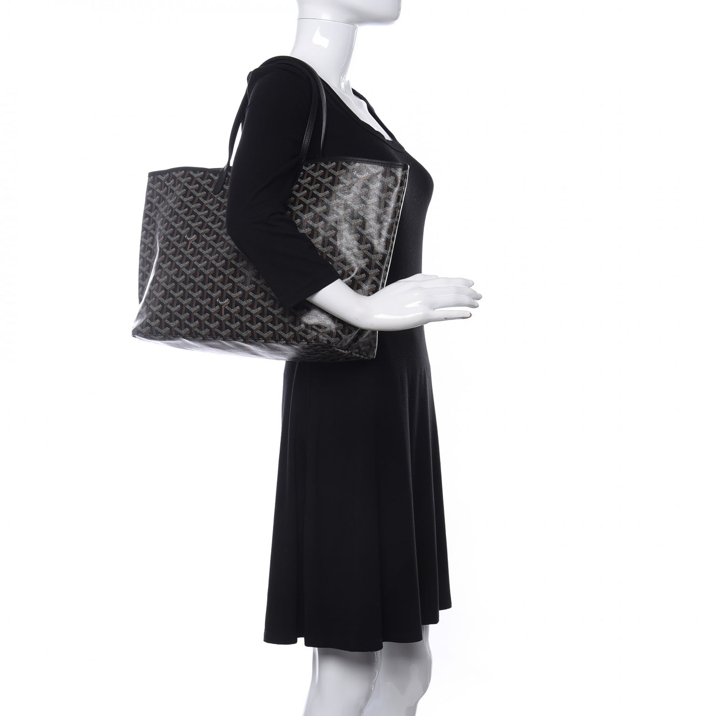 Goyardine Saint Louis PM Black