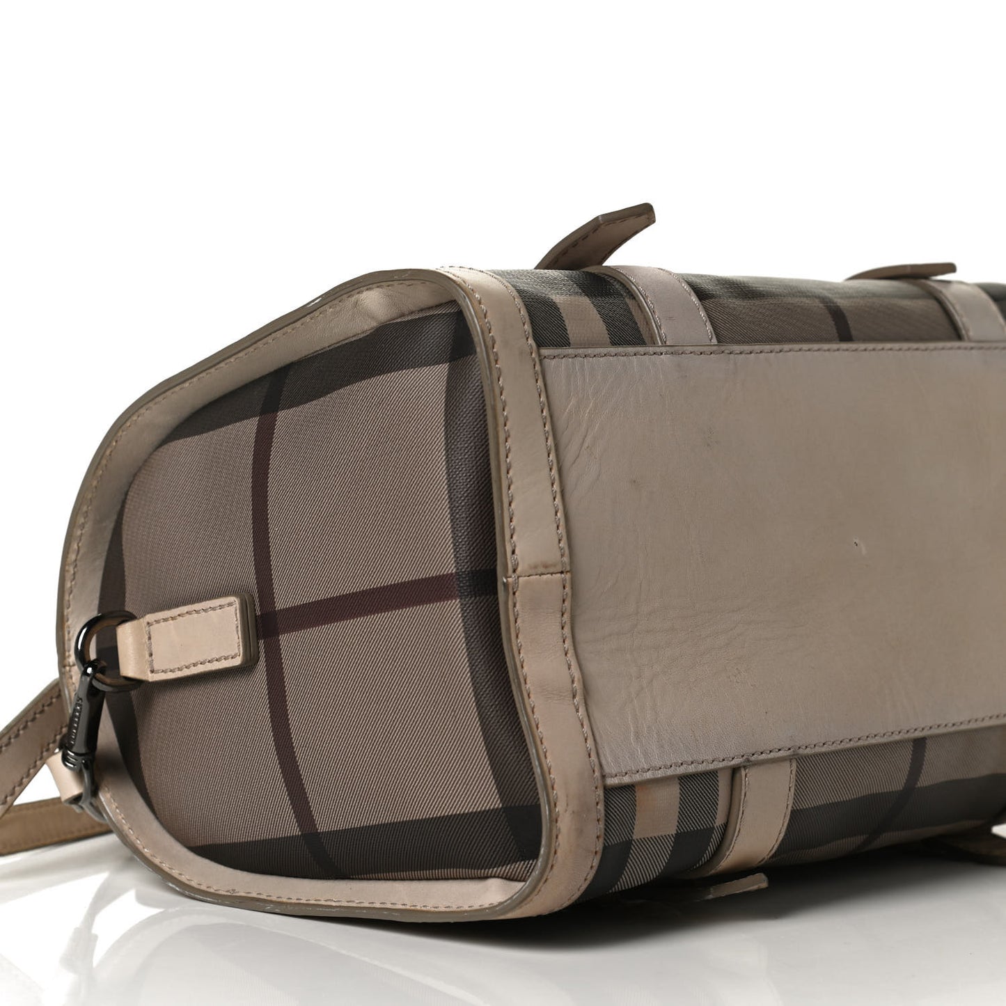 Smoked Check Small Chester Bowling Bag Trench