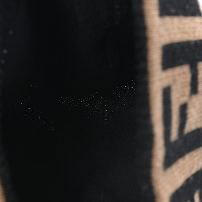Fendi Wool Knit Zucca Beanie Tortora 6 of 7
