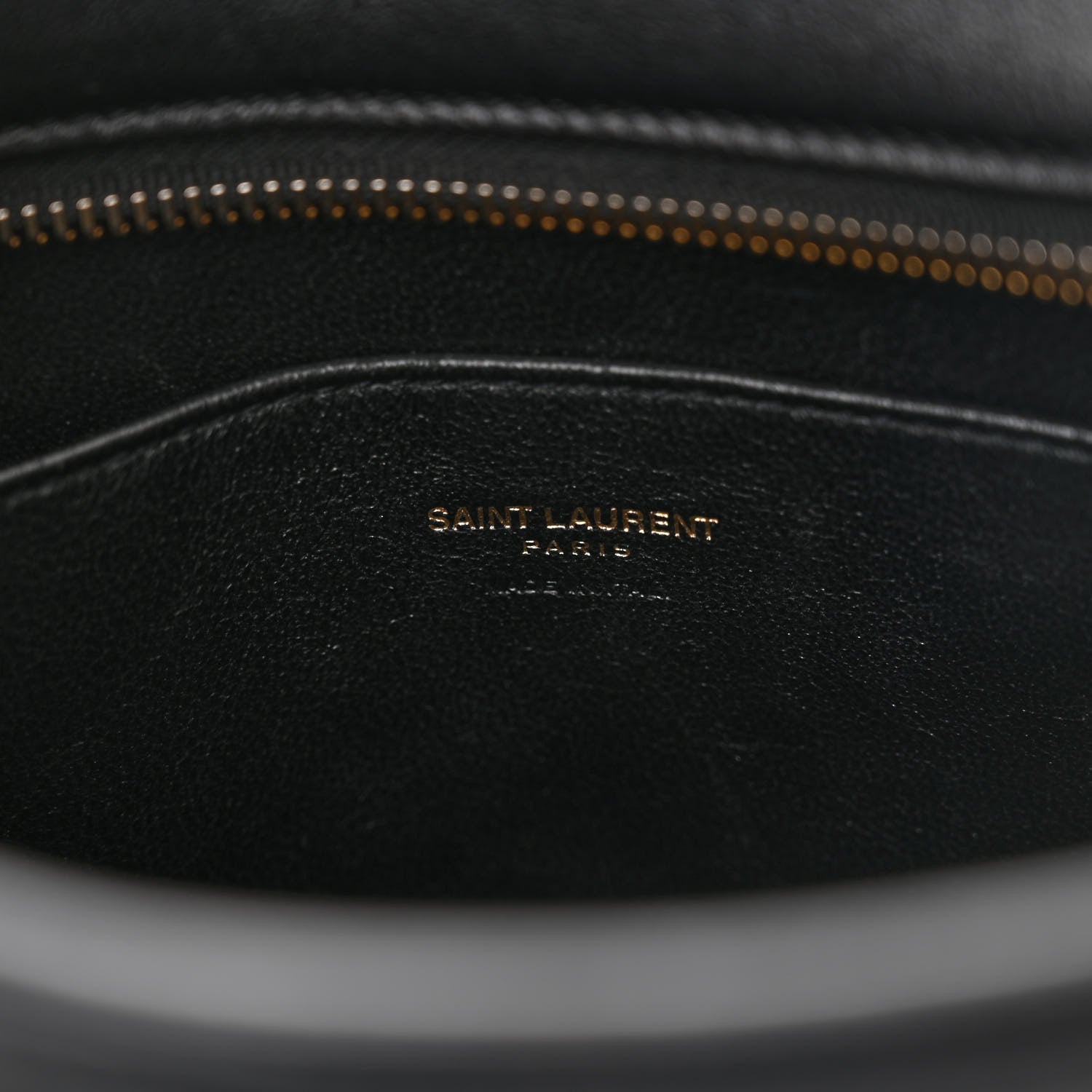 Saint Laurent Calfskin Monogram Baby Cabas Black 6 of 12