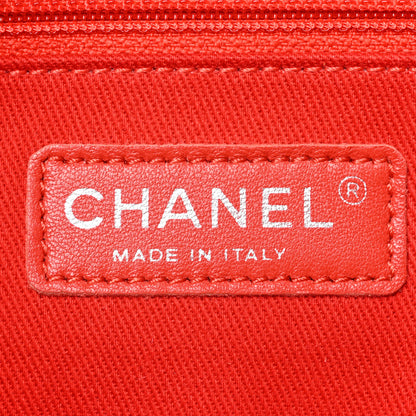 Chanel Perforated Calfskin Large Up In The Air Flap Red 7 of 14