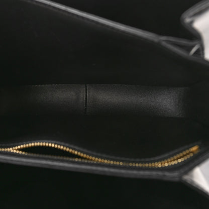 Celine Shiny Calfskin Medium Triomphe Black 5 of 9
