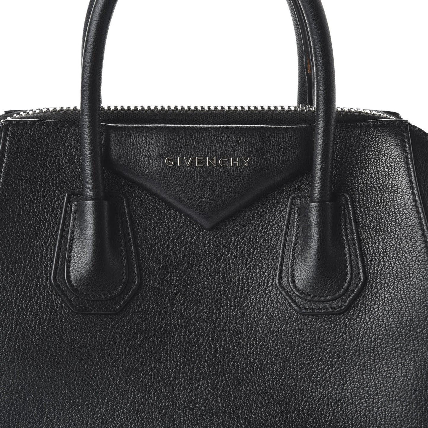 Sugar Goatskin Small Antigona Black