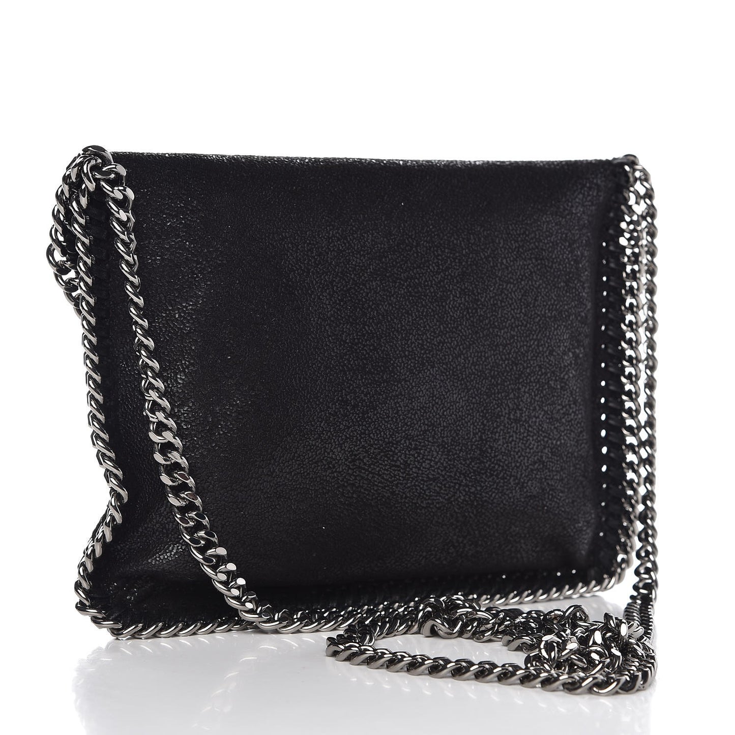 Shaggy Deer Falabella Mini Crossbody Bag Black