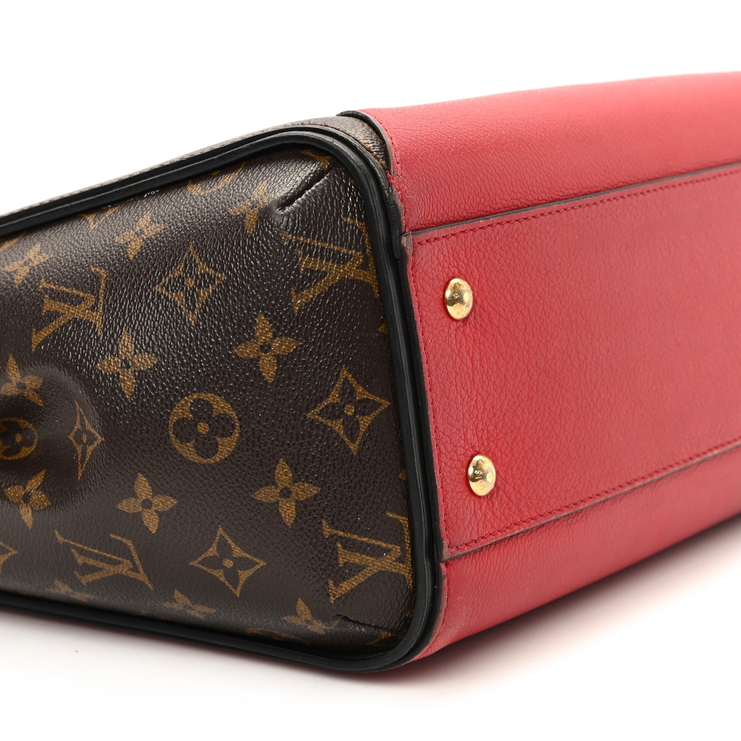 Calfskin Monogram Kimono Tote Cherry