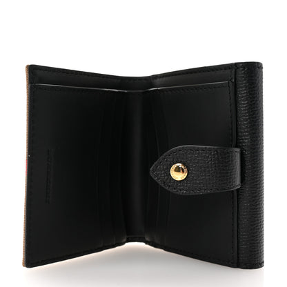 Burberry House Check Luna French Wallet Black 5 of 7