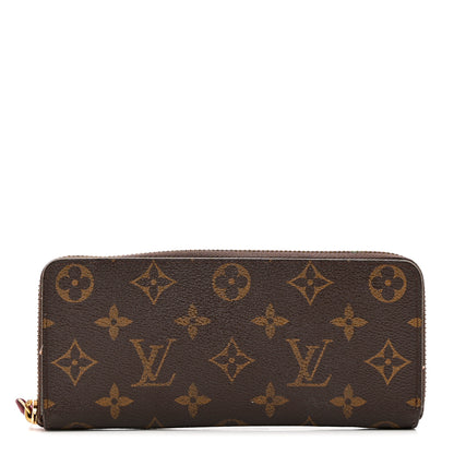 Louis Vuitton Monogram Clemence Wallet Fuchsia 1 of 11