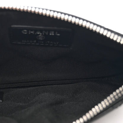Chanel Lambskin Quilted Small Cosmo Cosmetic Case Black 5 of 7