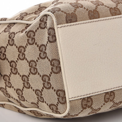 Gucci Monogram Small Charmy Boston White 9 of 11
