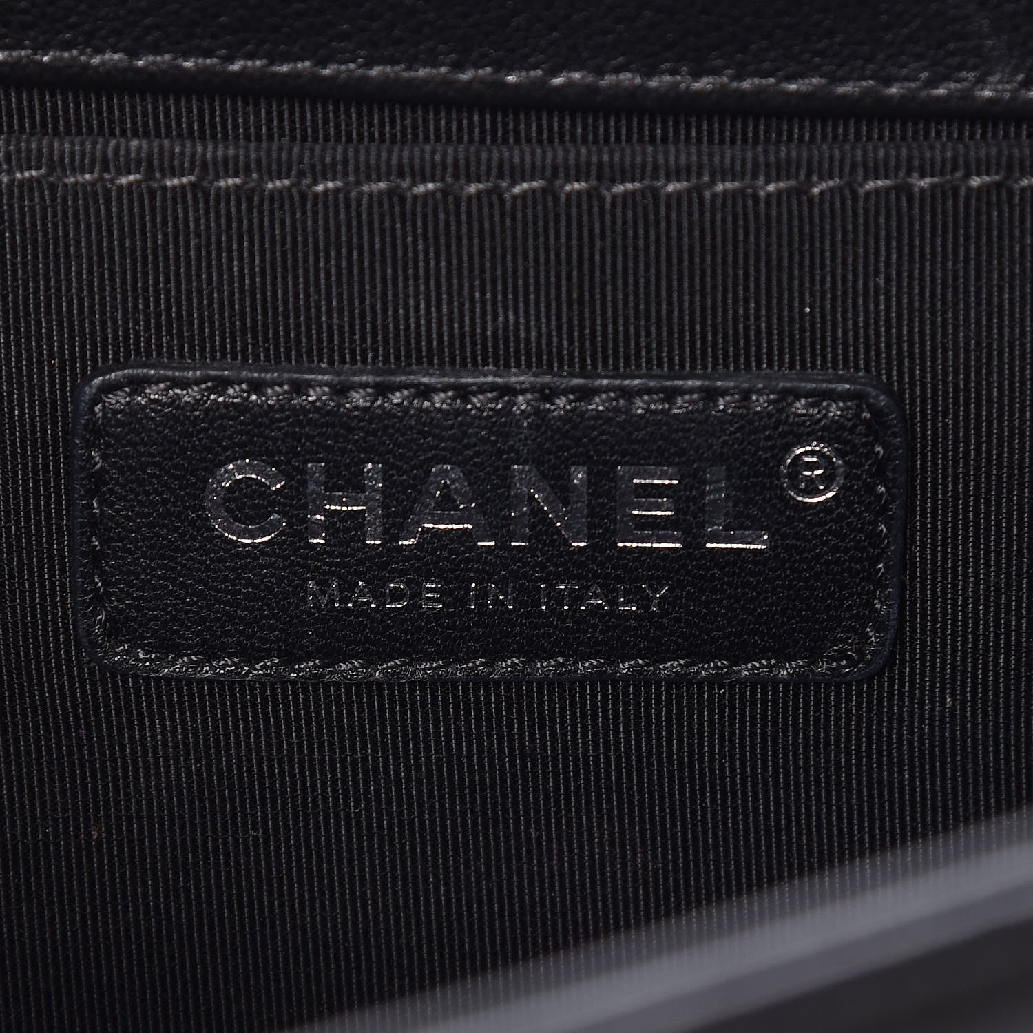 Chanel Calfskin Quilted Medium Boy Flap Black 6 of 11