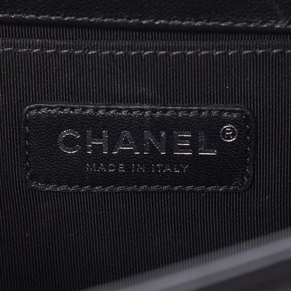 Chanel Calfskin Quilted Medium Boy Flap Black 6 of 11