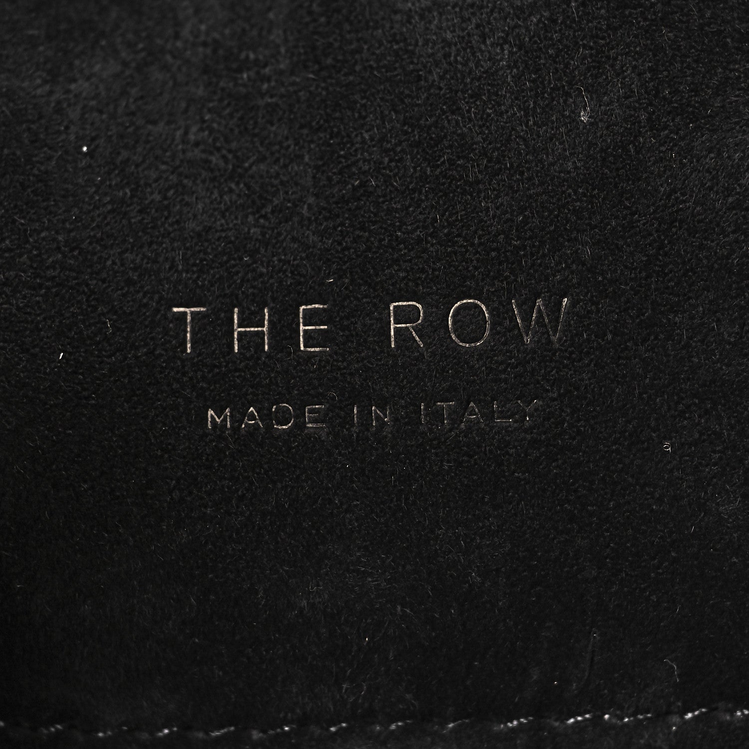 The Row Suede Soft Margaux 10 Bag Black 6 of 11