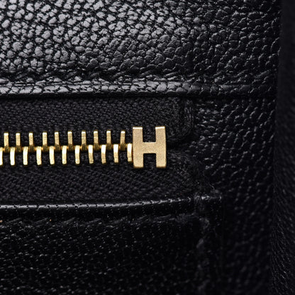 Hermes Taurillon Novillo Shiny Niloticus Crocodile Birkin Touch 25 Black 21 of 35