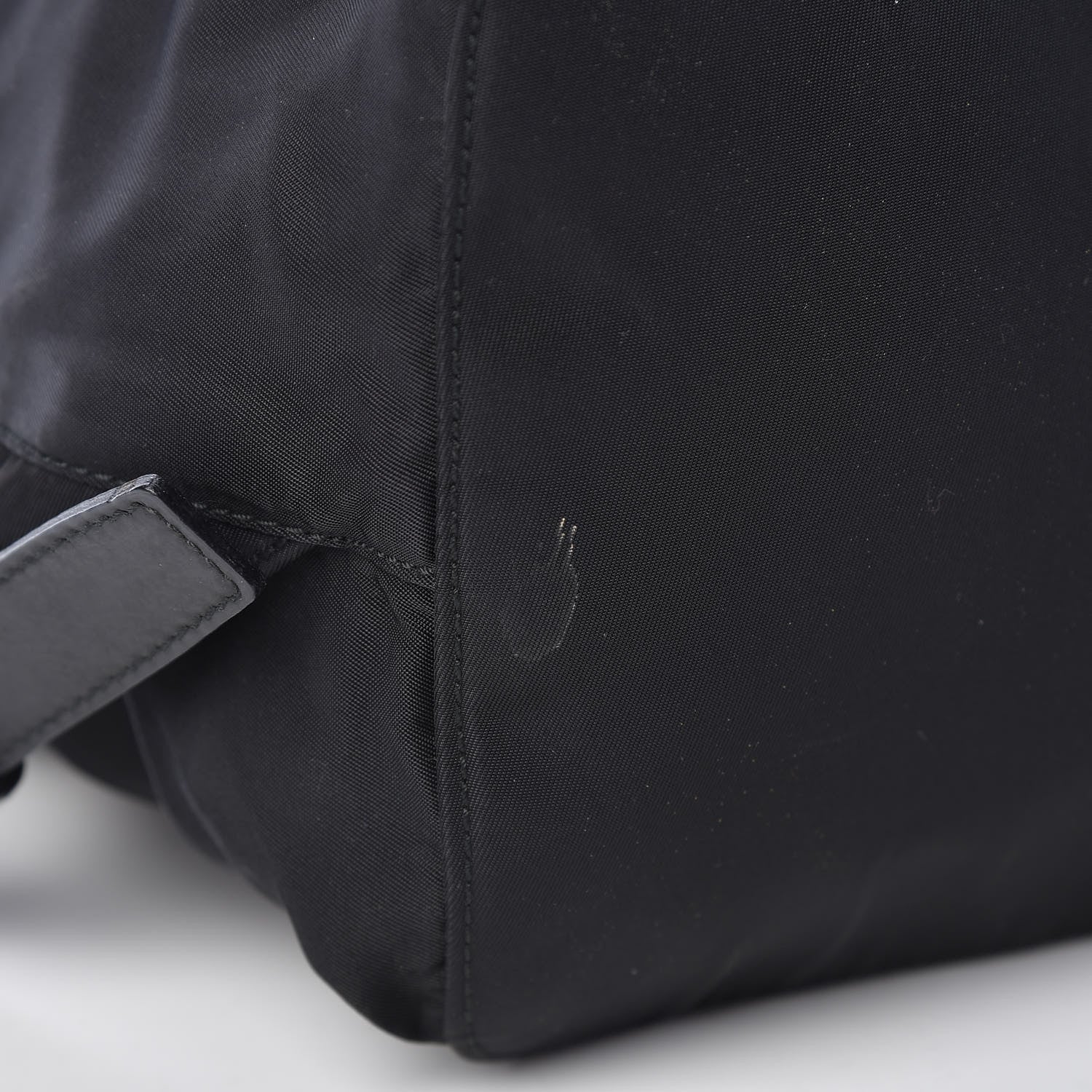 Prada Nylon Vela Medium Backpack Black 15 of 17