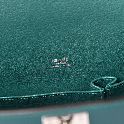 Hermes Taurillon Clemence Jypsiere 28 Malachite 6 of 11
