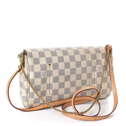 Louis Vuitton Damier Azur Favorite MM 3 of 12