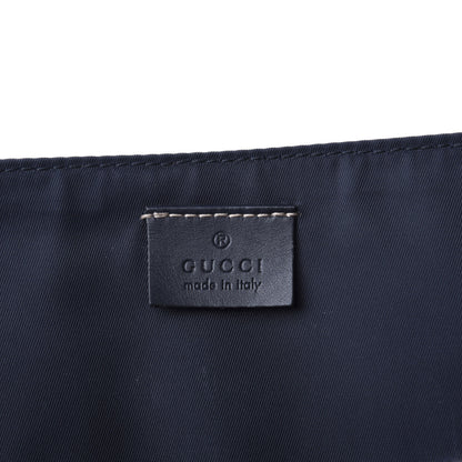 Gucci GG Plus Monogram Messenger Diaper Bag Navy 9 of 13