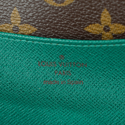 Louis Vuitton Monogram Emilie Wallet Vert 6 of 8