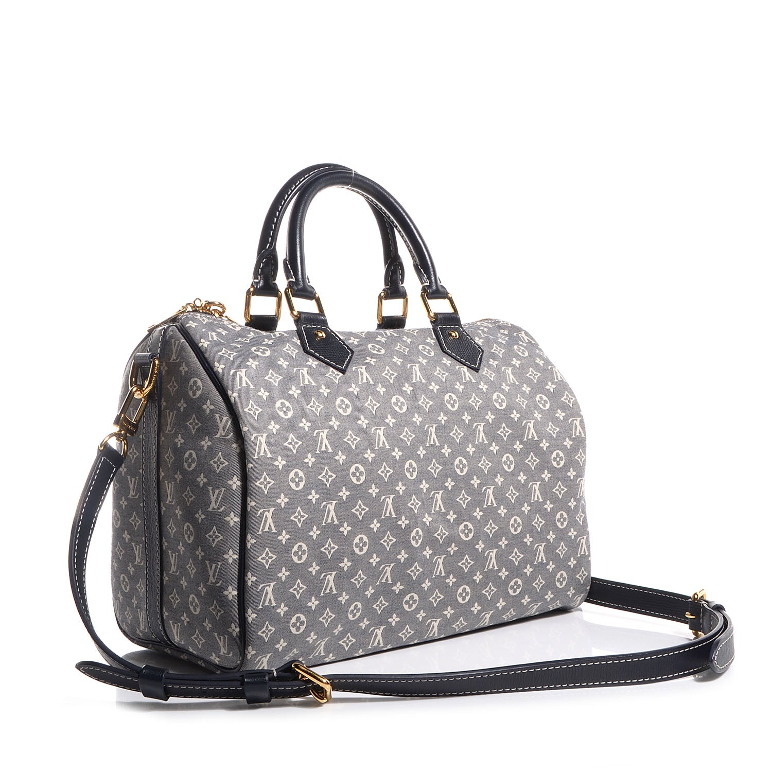 Louis Vuitton Monogram Idylle Speedy Bandouliere 30 Encre 3 of 8