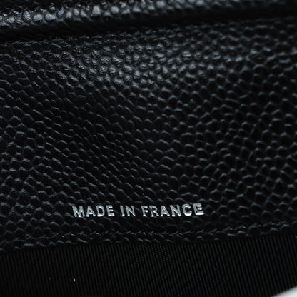 Chanel Caviar Quilted Notebook Agenda Cover Black 8 of 9