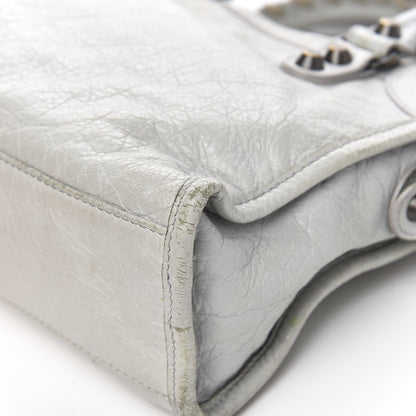 Balenciaga Agneau Classic Hardware Mini City Gris Glace 14 of 15