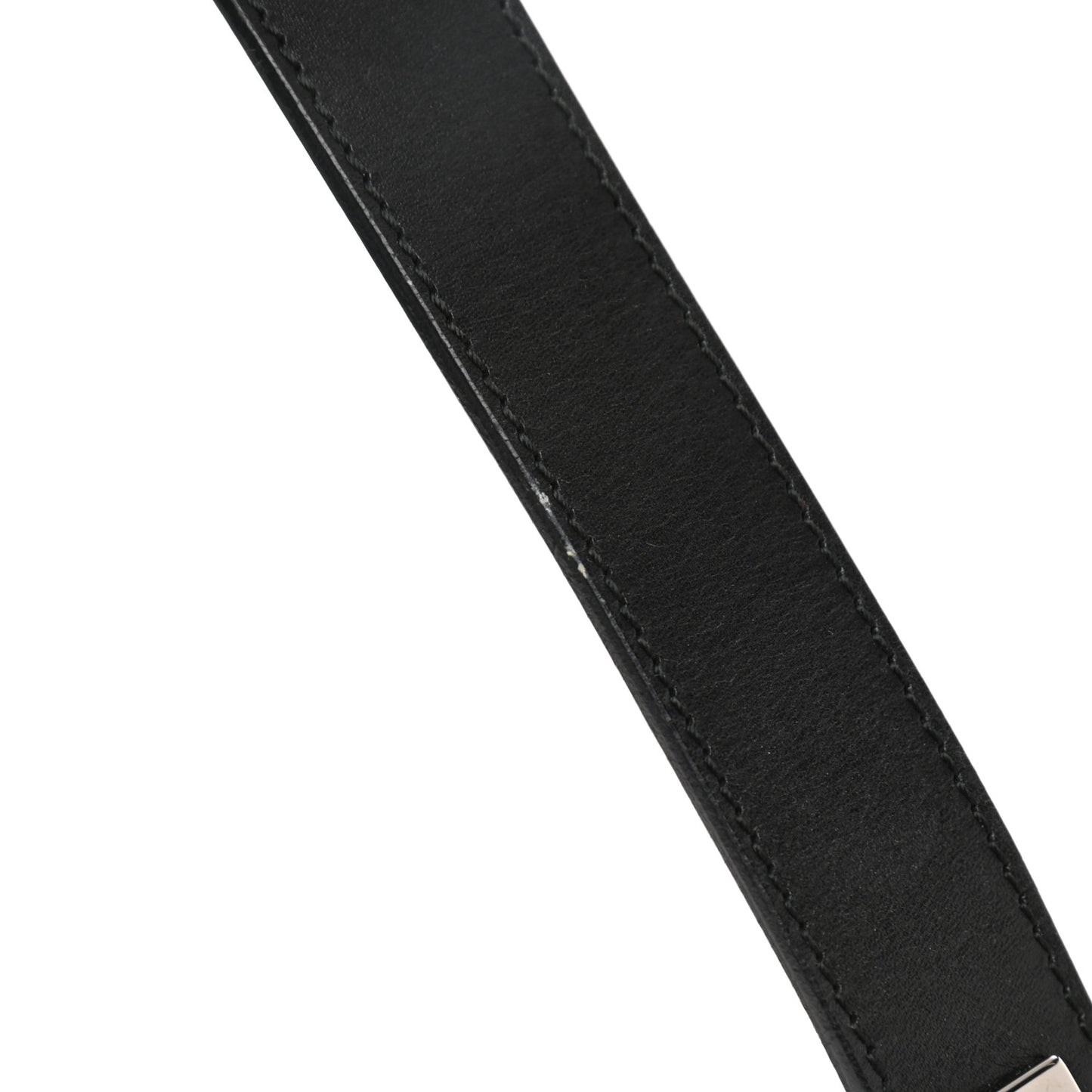 Suede Logo Hobo Bag Black