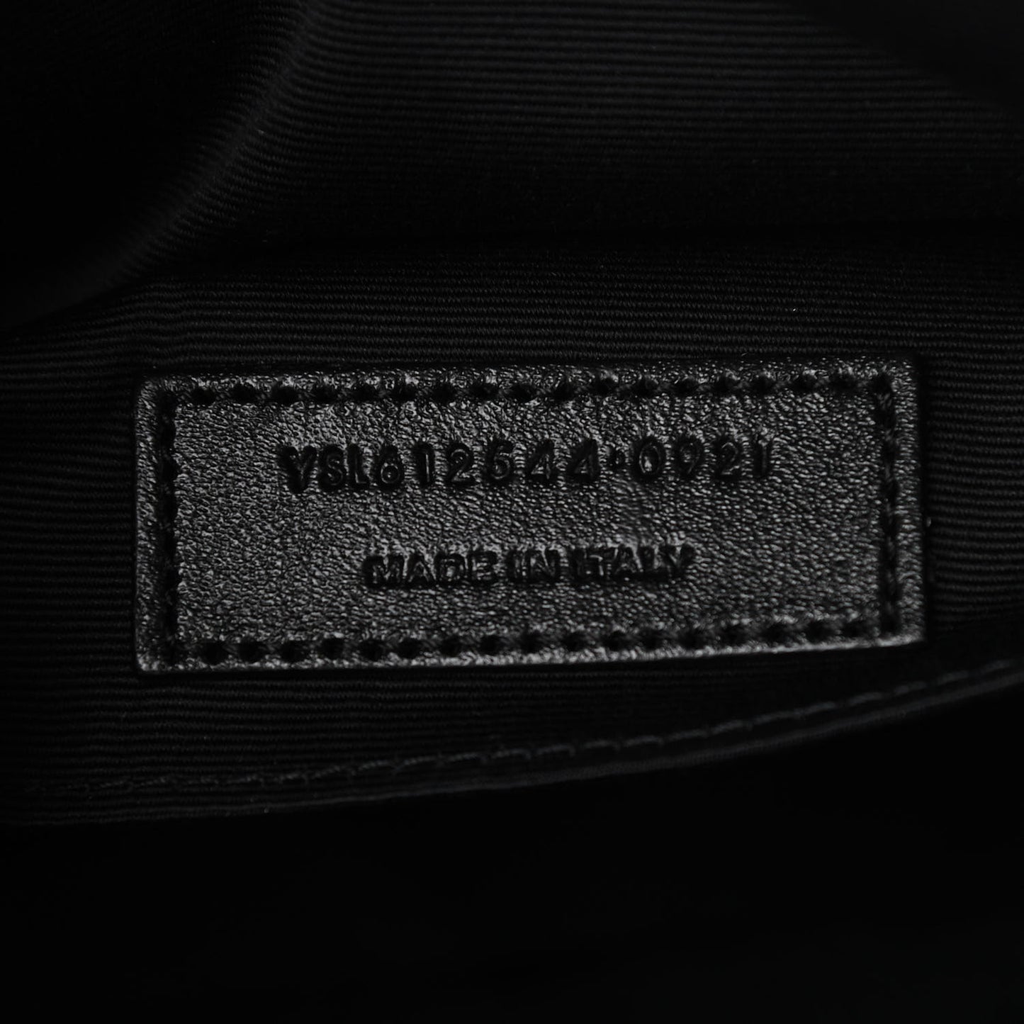 Tweed Calfskin Monogram Lou Camera Bag Black