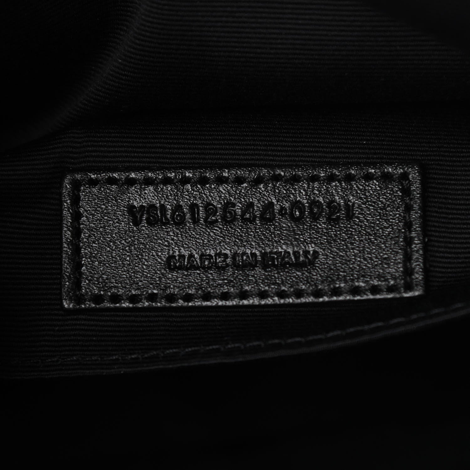 Saint Laurent Tweed Calfskin Monogram Lou Camera Bag Black 7 of 12