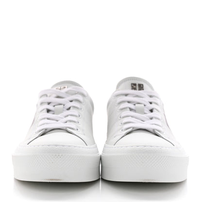 Givenchy X JOSH SMITH Calfskin City Sport Womens Sneakers 39 White Black 2 of 14
