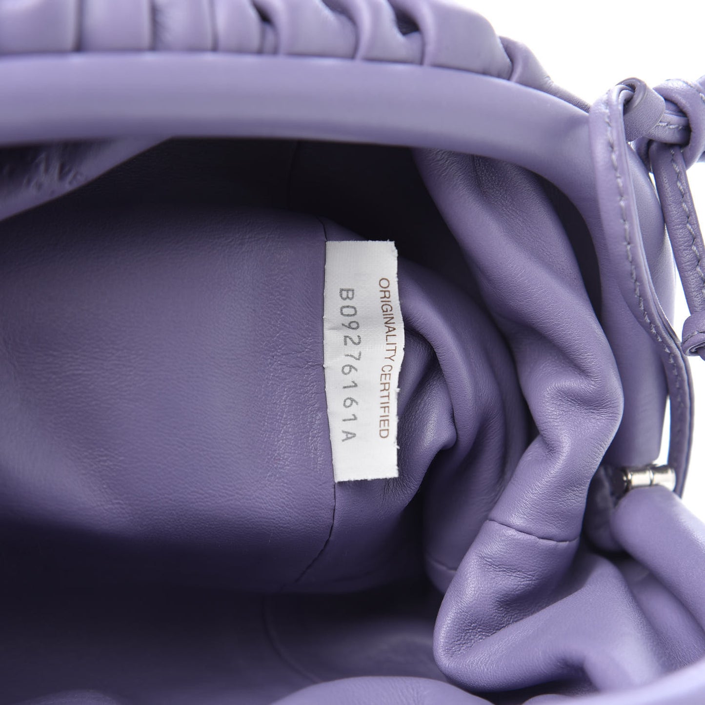 Butter Calfskin The Mini Pouch Lavender