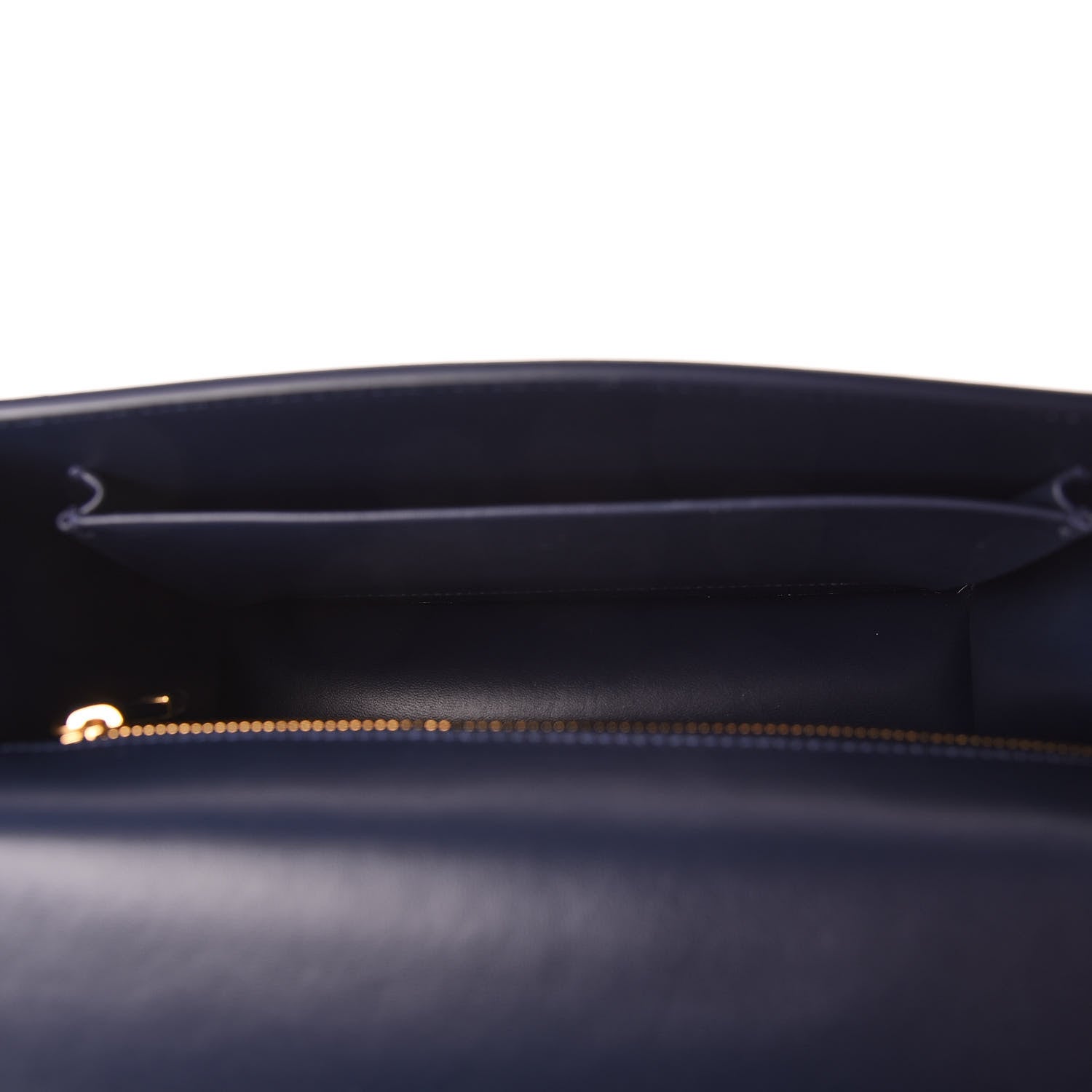 Christian Dior Shiny Crinkled Lambskin 30 Montaigne Flap Bag Indigo 5 of 13