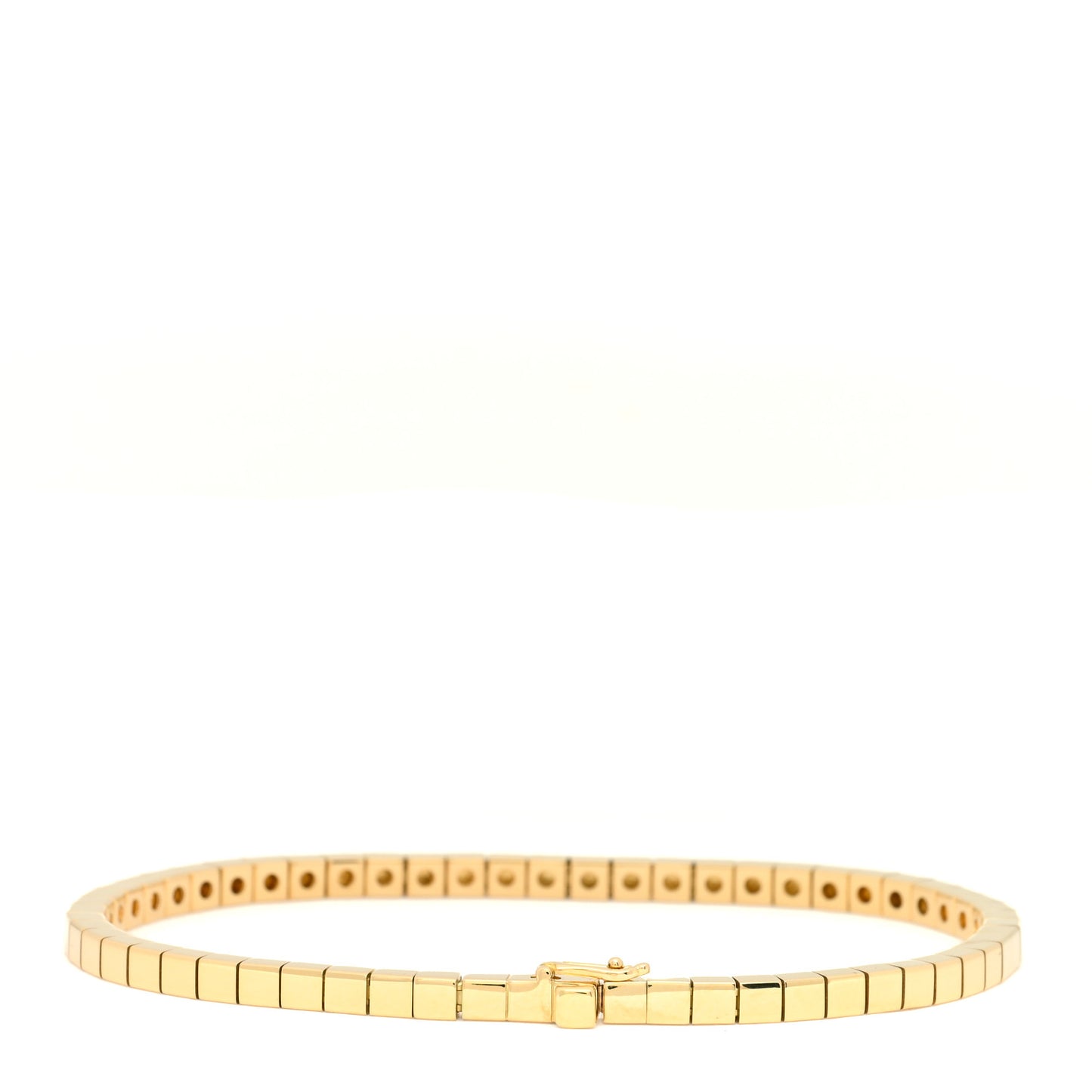 18K Yellow Gold Lanieres Bracelet 16