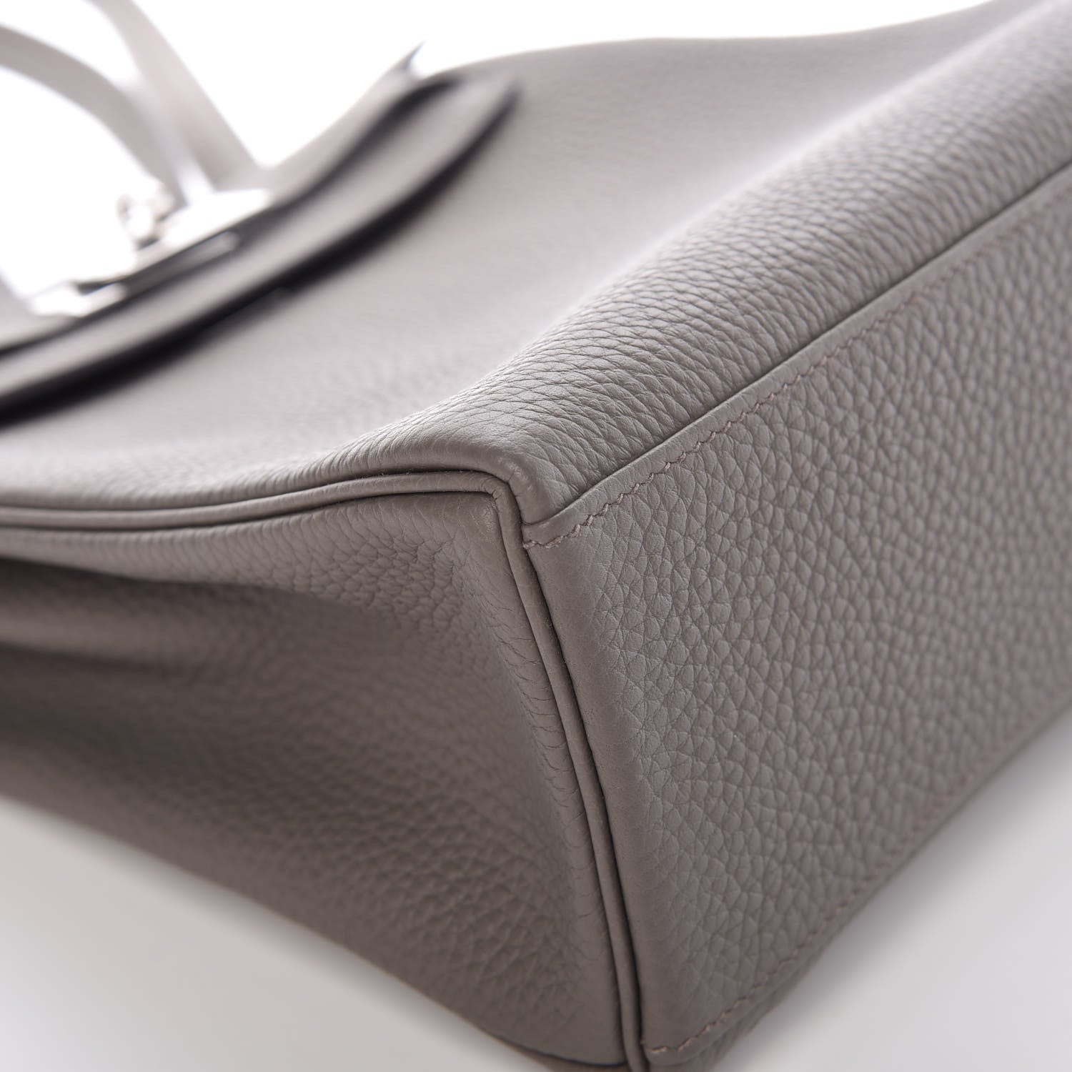 Hermes Taurillon Clemence Kelly Ado Backpack Etain 7 of 25