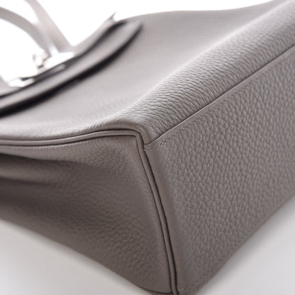 Hermes Taurillon Clemence Kelly Ado Backpack Etain 7 of 25