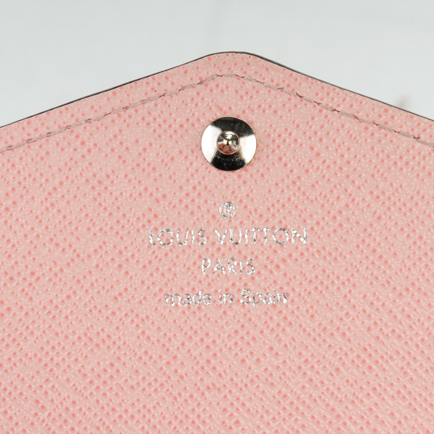 Epi Sarah Wallet NM Rose Nacre