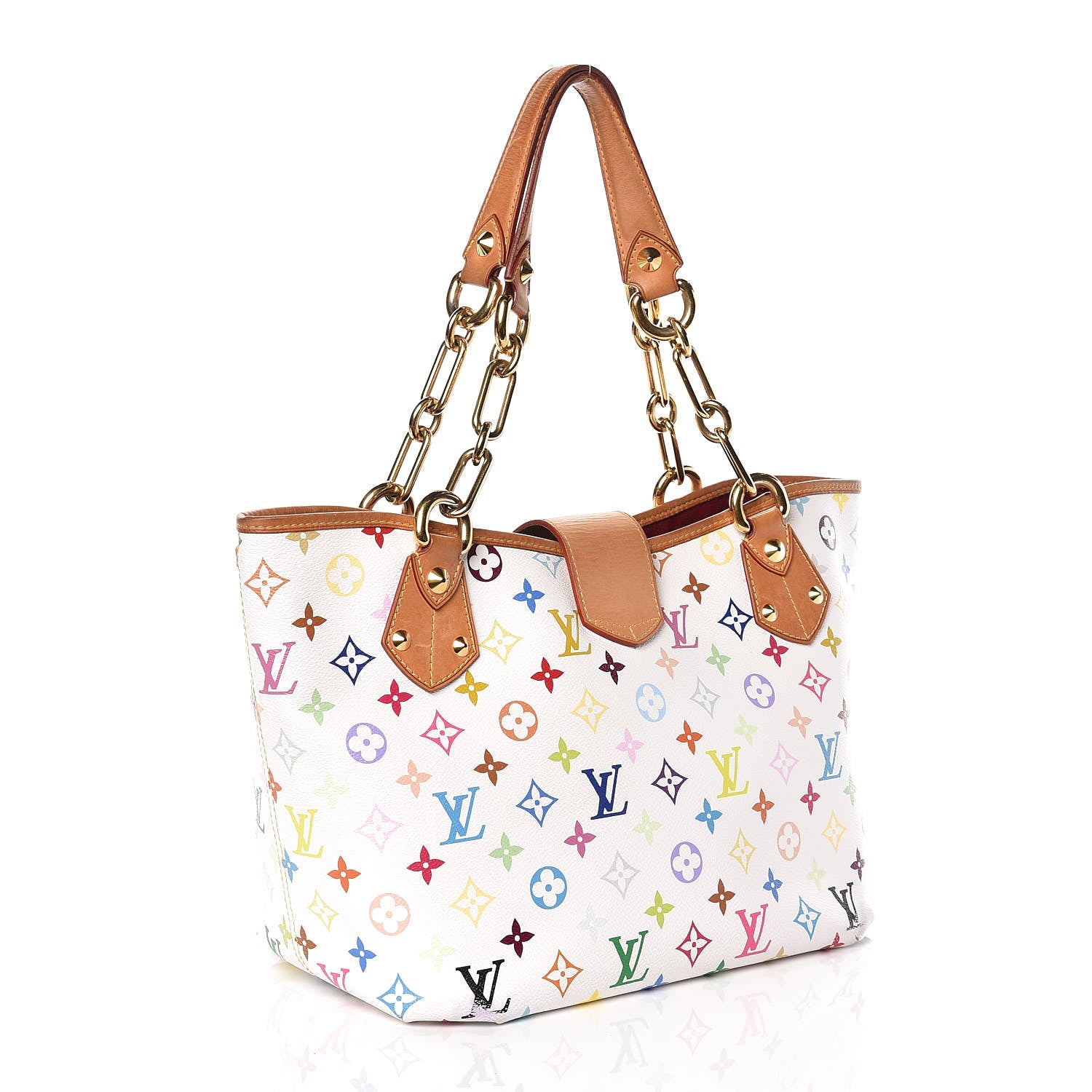 Louis Vuitton Monogram Multicolor Annie GM White 3 of 19