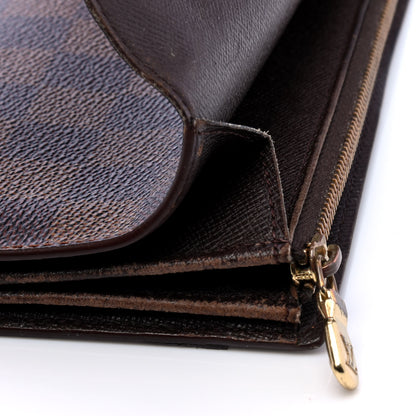 Louis Vuitton Damier Ebene Sarah Wallet 5 of 6