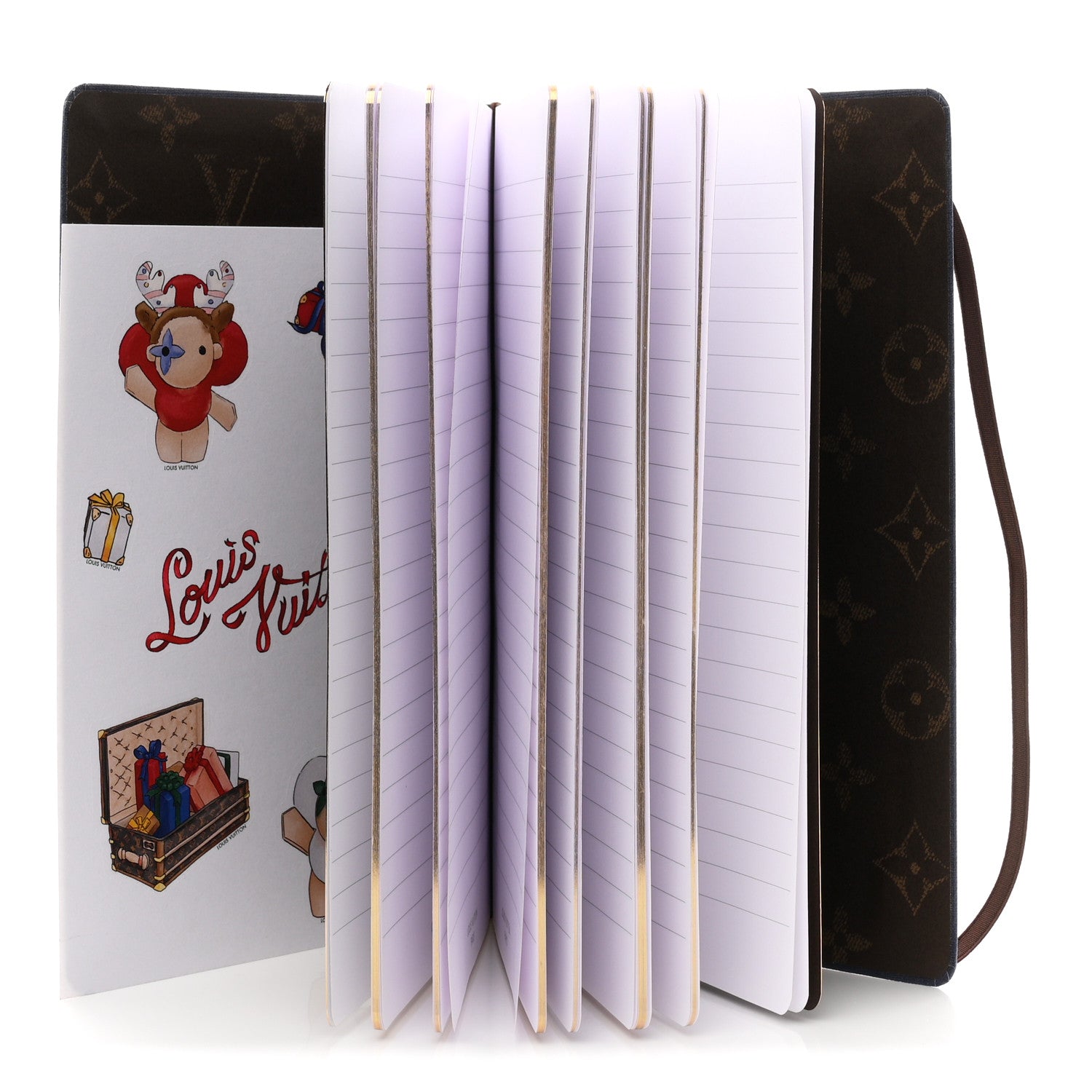 Louis Vuitton Celebration at Asnieres Jane Notebook MM Stickers Blue 5 of 6