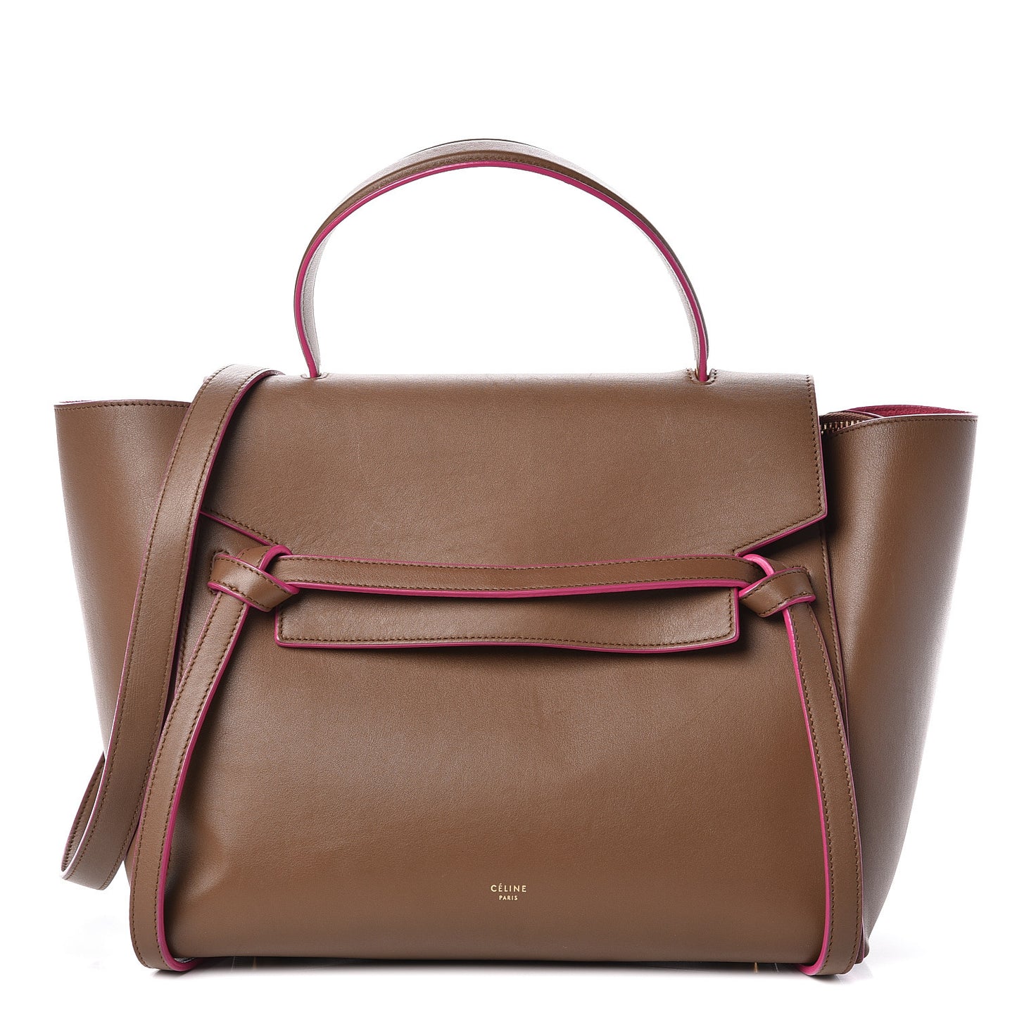 Smooth Calfskin Mini Belt Bag Camel Pink