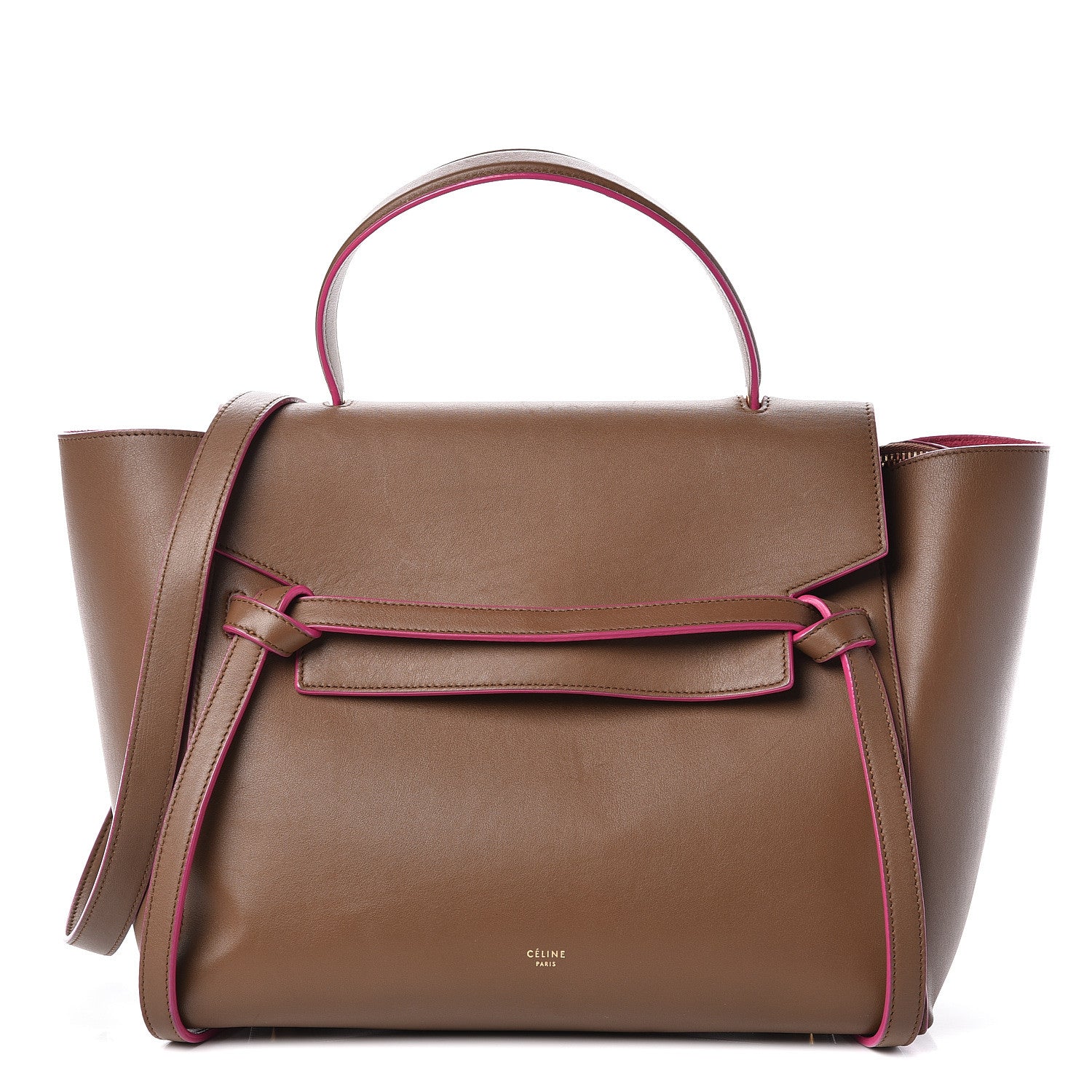 Celine Smooth Calfskin Mini Belt Bag Camel Pink 1 of 9