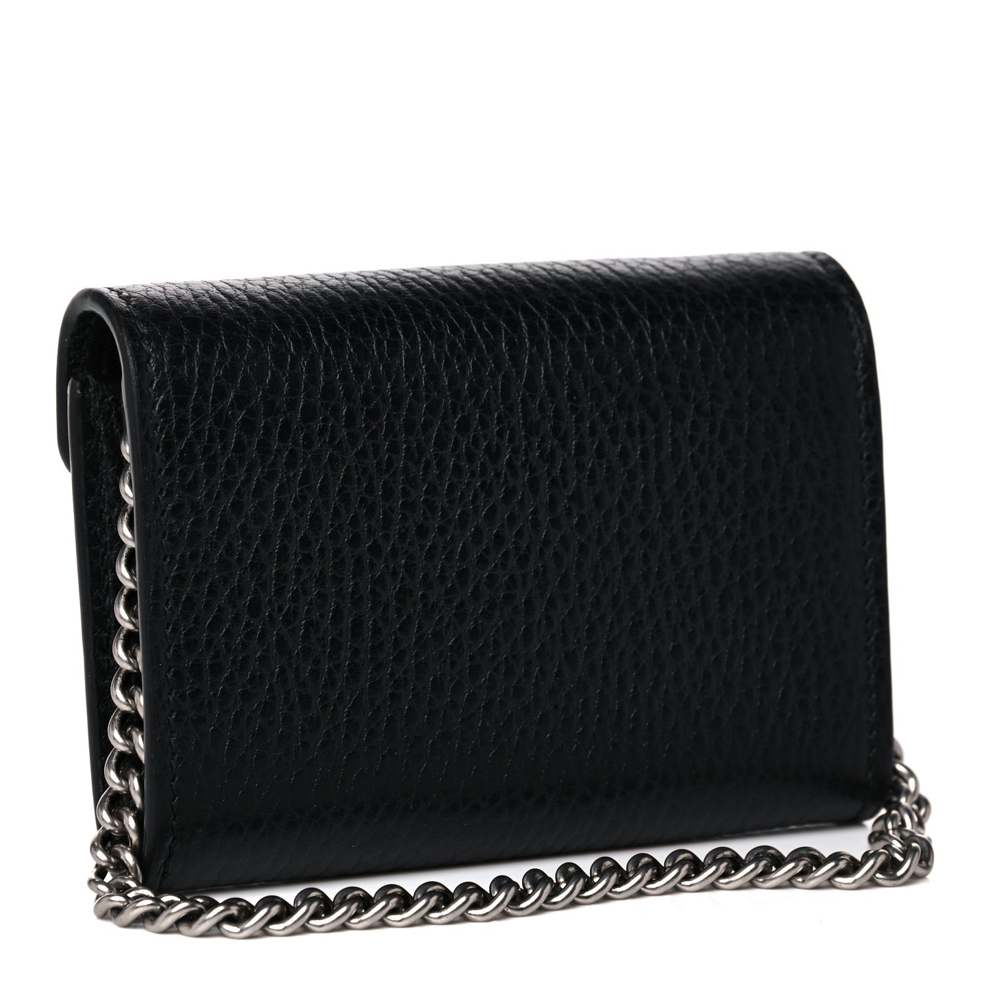 Calfskin Dionysus Coin Purse Black