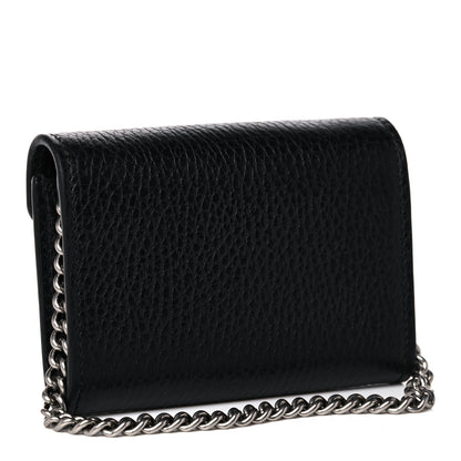 Gucci Calfskin Dionysus Coin Purse Black 3 of 8