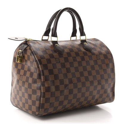 Louis Vuitton Damier Ebene Speedy 30 3 of 10
