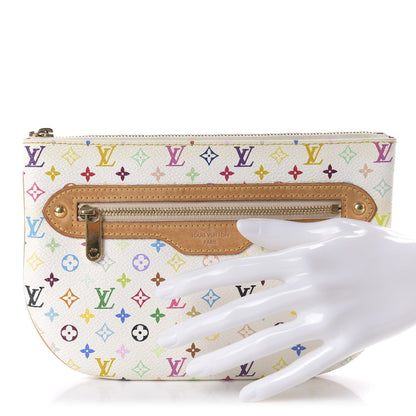 Louis Vuitton Monogram Multicolor Pochette Plate GM White 2 of 6