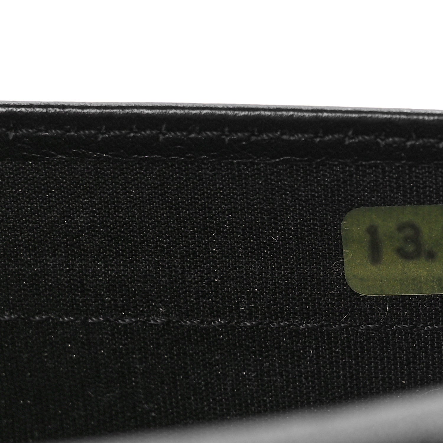 Chanel Caviar Timeless CC Yen Wallet Black 7 of 10