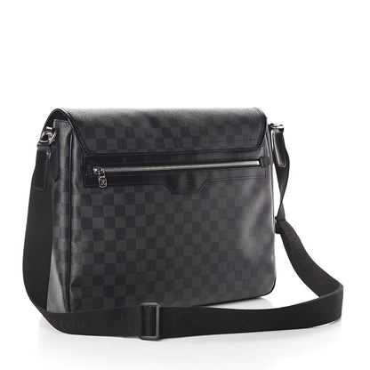 Louis Vuitton Damier Graphite District MM 3 of 9