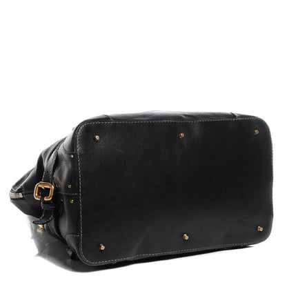 Chloe Leather Paddington Tote Black 4 of 10