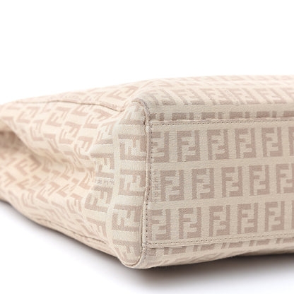 Fendi Zucchino Vitello Tote Beige Tortora 7 of 10