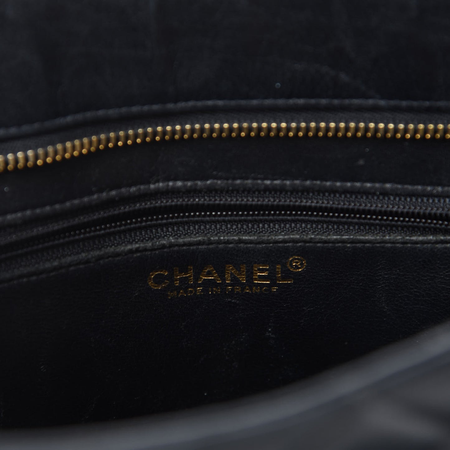 Lambskin Quilted Medallion Tote Black