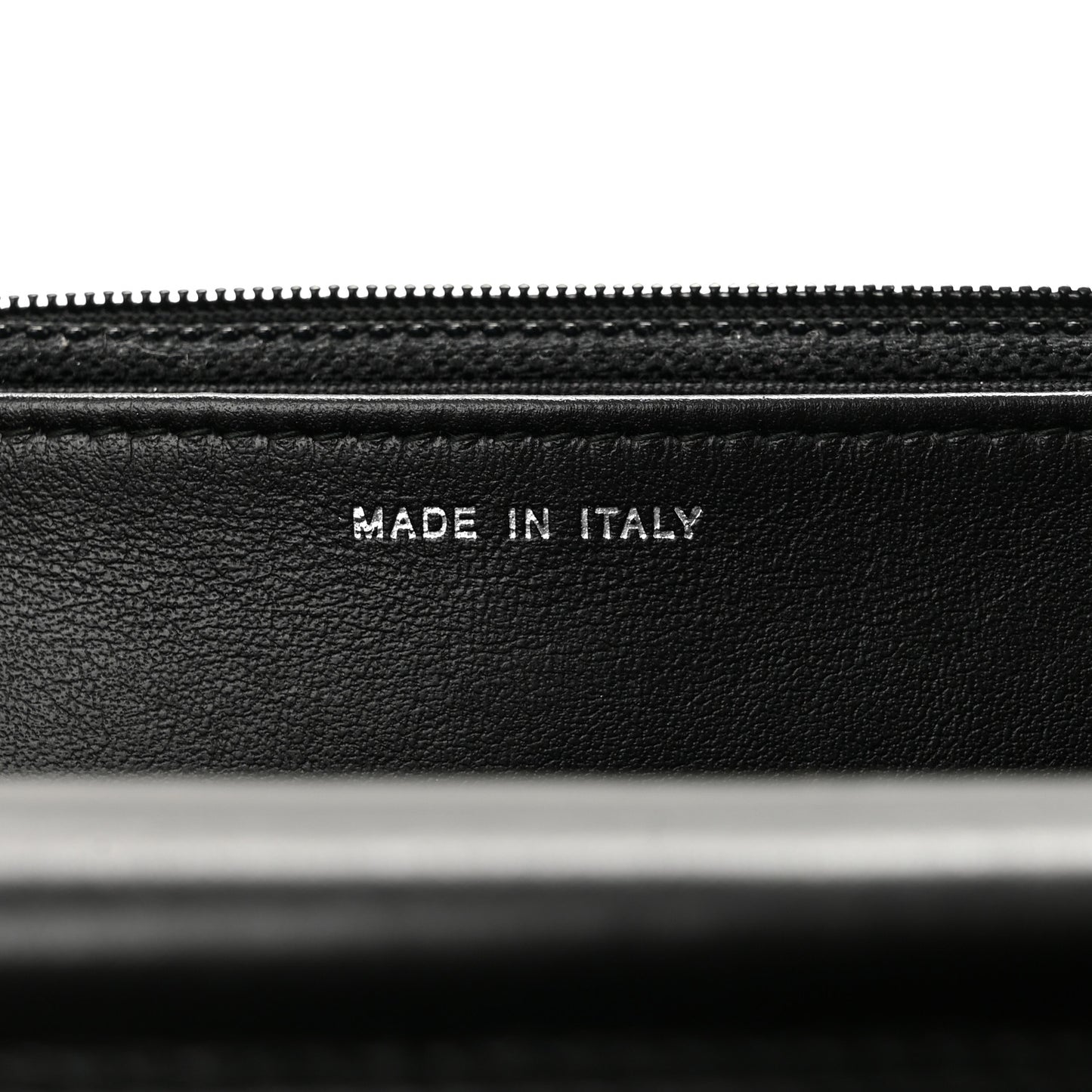 Aged Calfskin Chevron Quilted Reissue Wallet On Chain WOC So Black